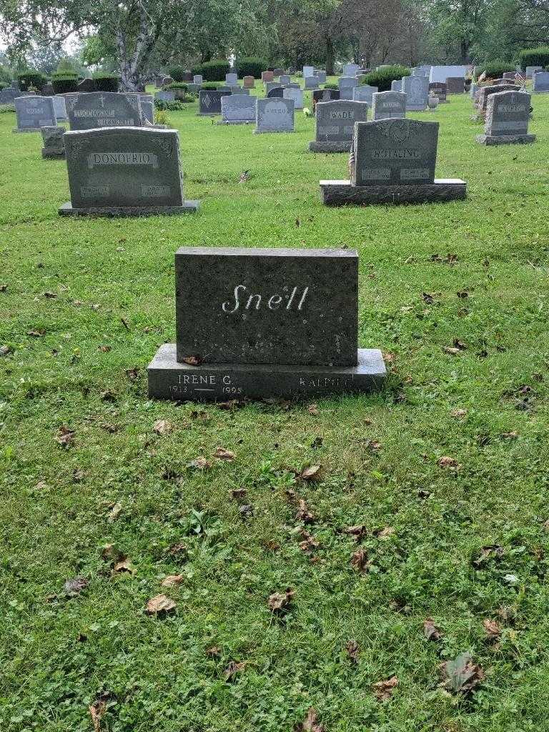 Ralph C. Snell's grave. Photo 3