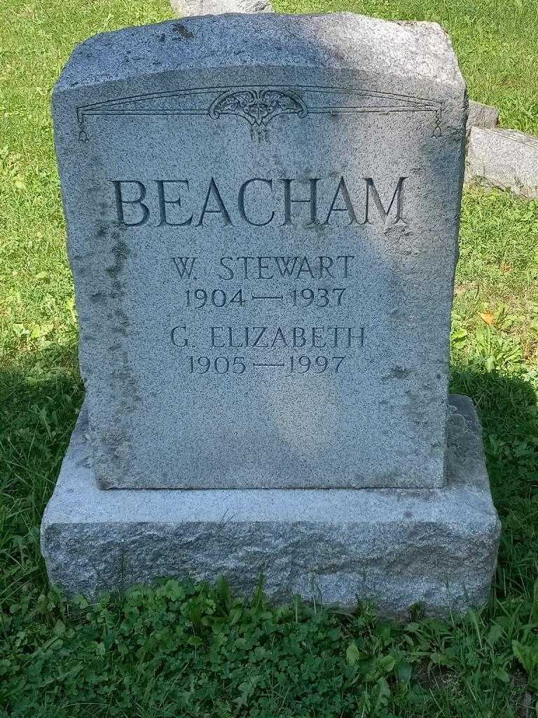 Grace Elizabeth Beacham's grave. Photo 3