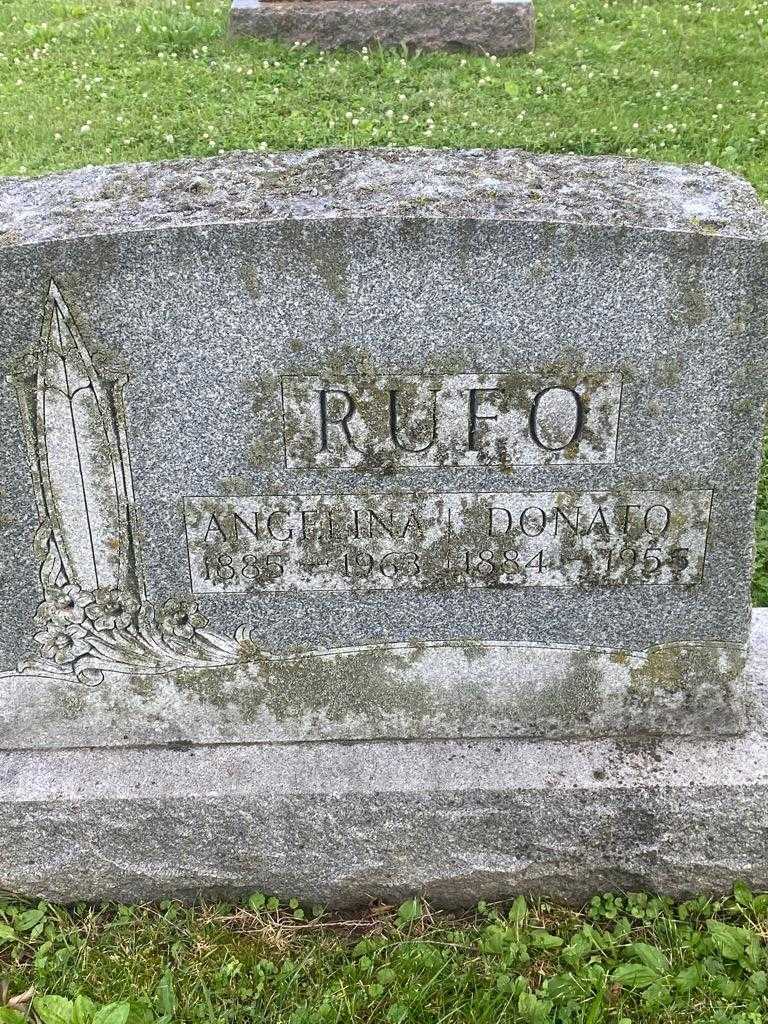 Angelina Rufo's grave. Photo 3