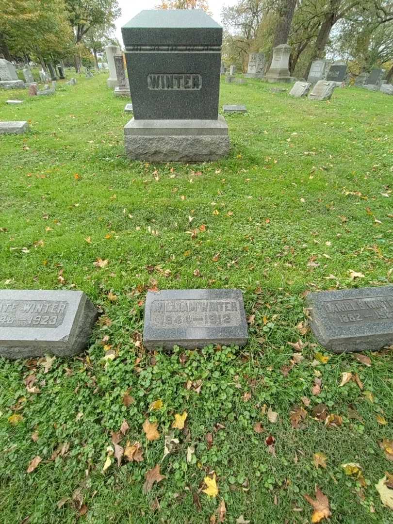 William Winter's grave. Photo 1