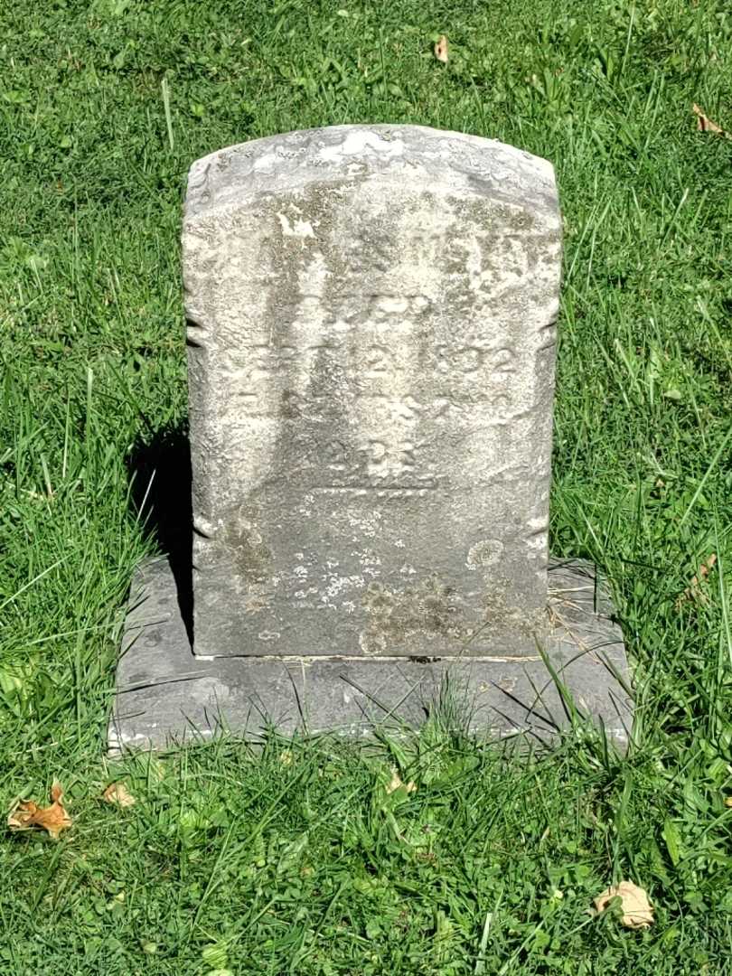 Charles Meyer's grave. Photo 1