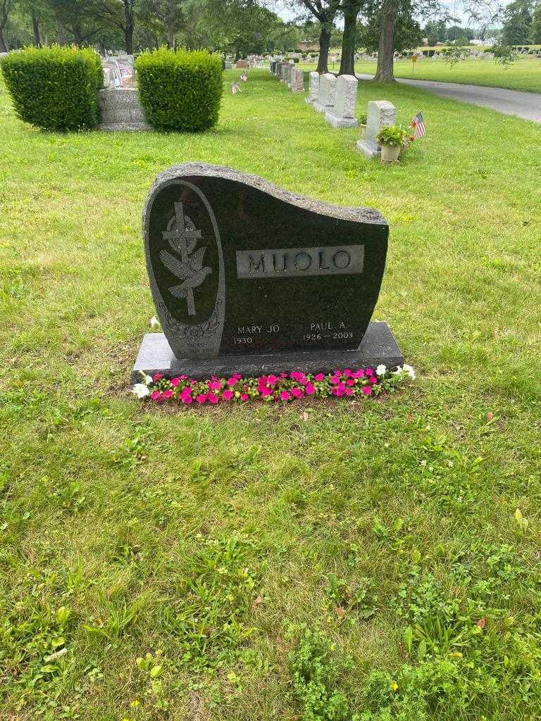 Paul A. Muolo's grave. Photo 3