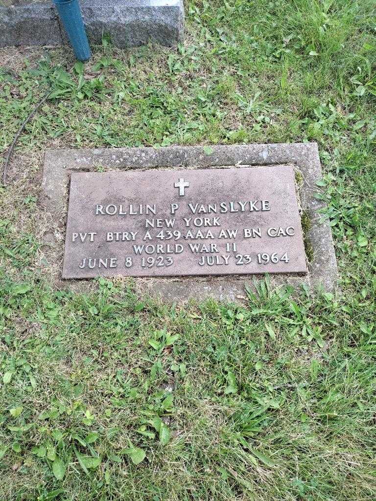 Raymond Leroy Van Slyke's grave. Photo 4