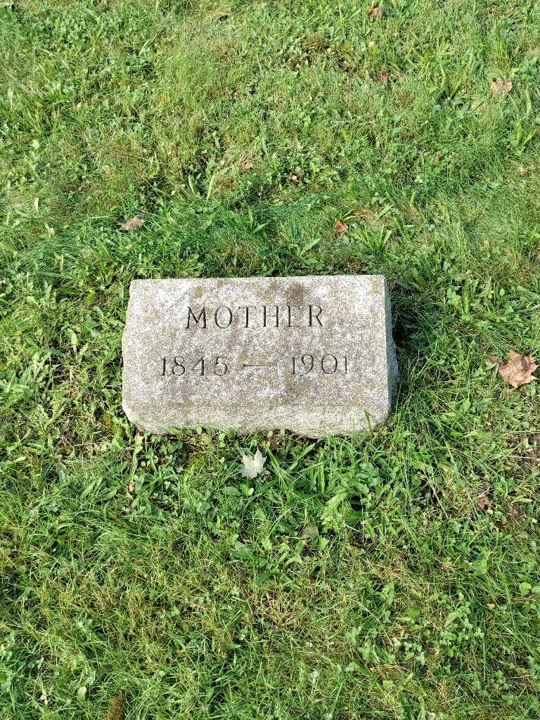 Mary Walch's grave. Photo 2