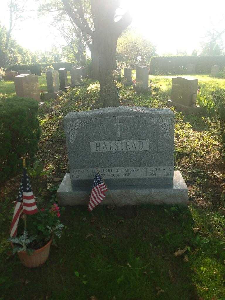 Patricia A. Halstead's grave. Photo 1