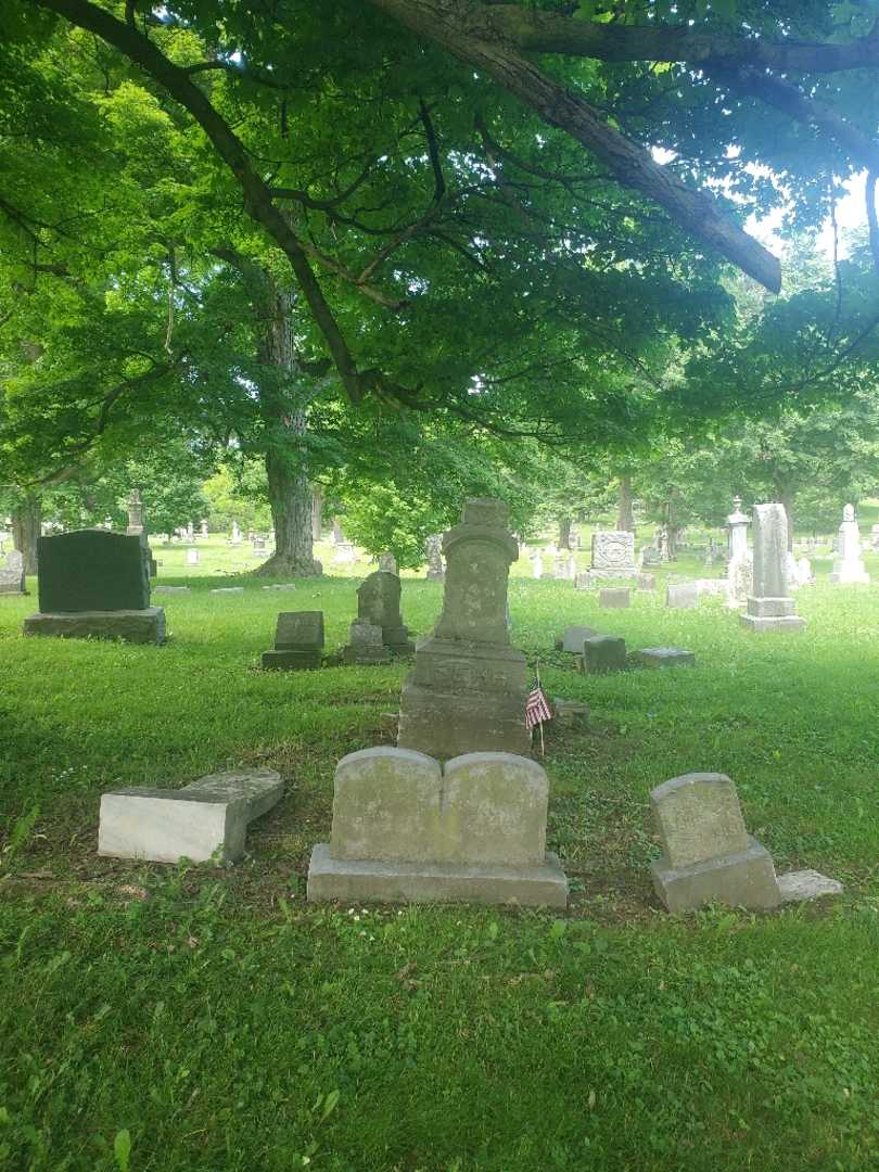 Caroline Sehr's grave. Photo 1