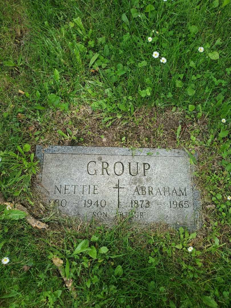 Abraham Group's grave. Photo 4