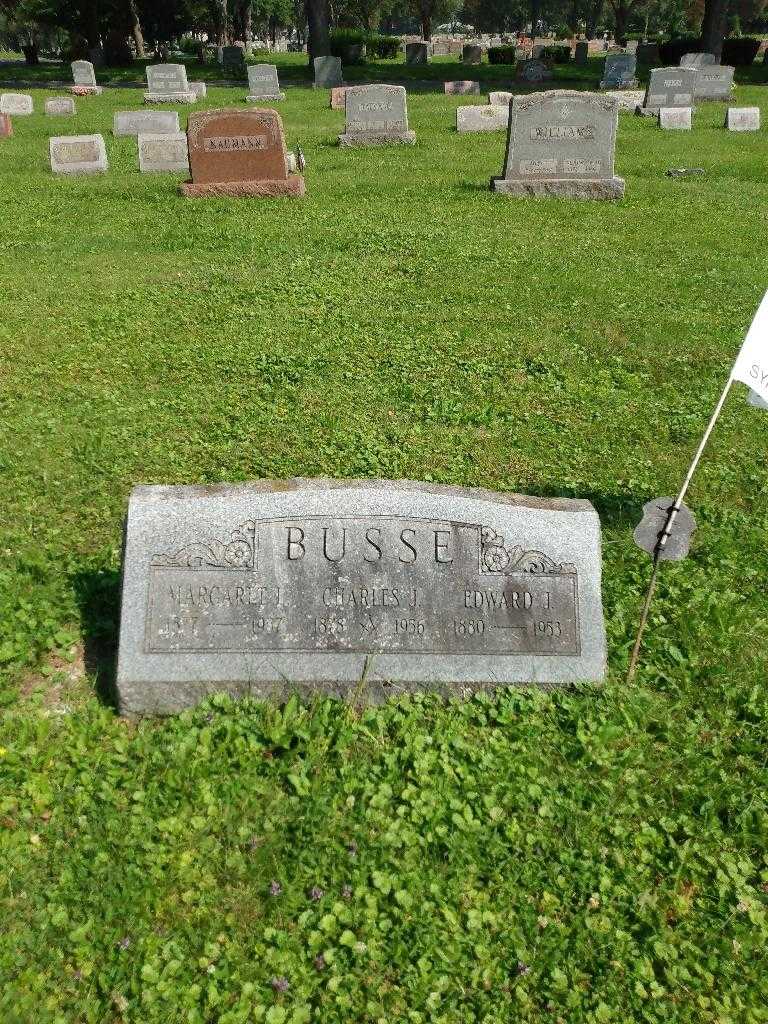 Edward J. Busse's grave. Photo 3