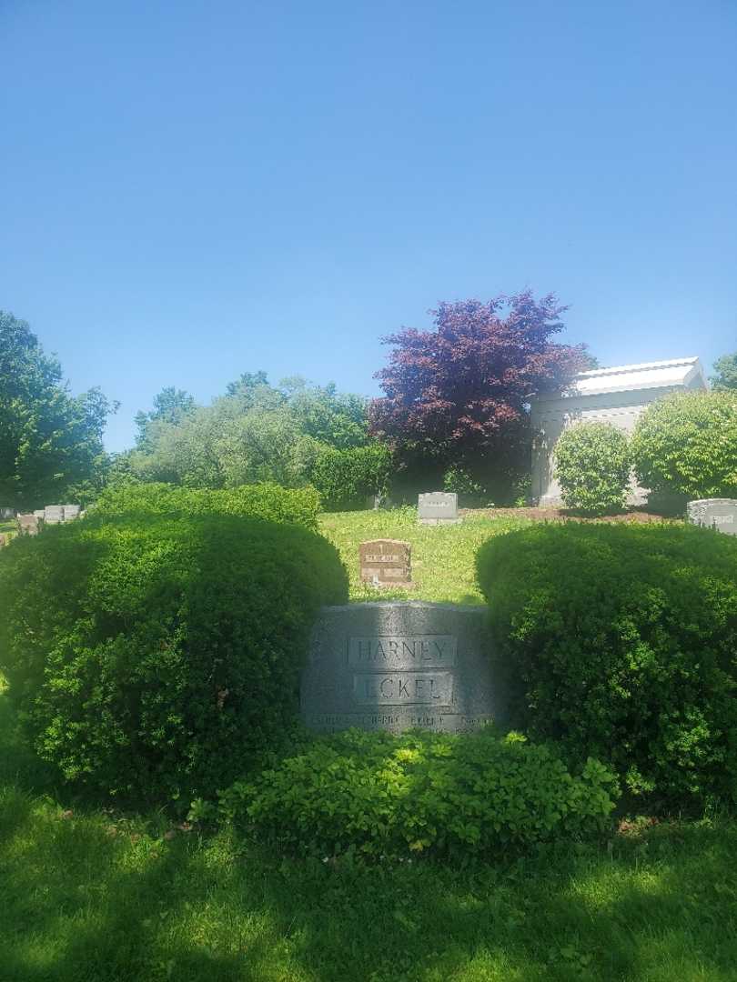 Esther A. Harney's grave. Photo 1