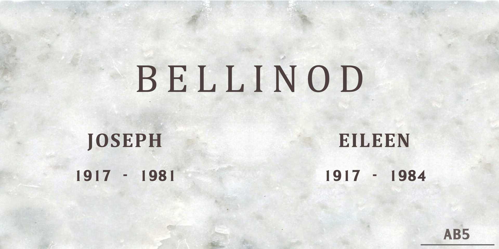 Eileen Bellinod's grave