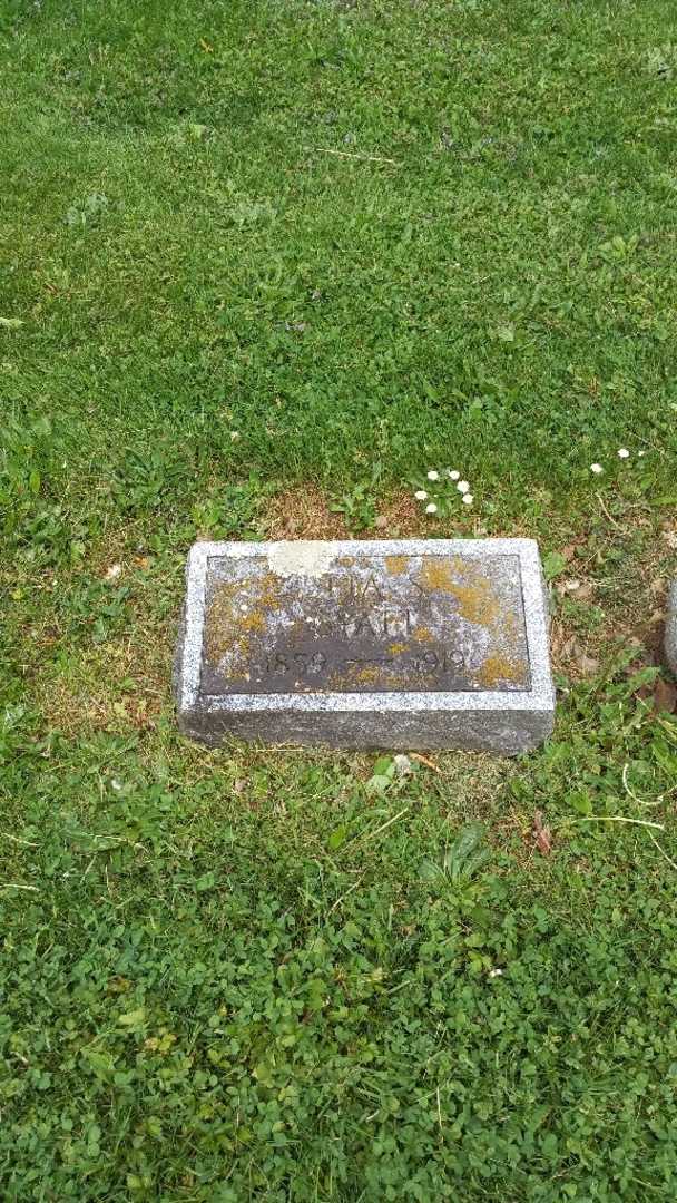 Etta Sarah Gyatt's grave. Photo 3