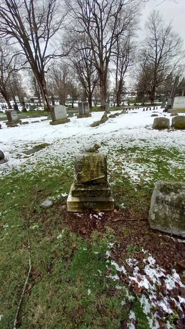 Salome C. Helmstetter's grave. Photo 1