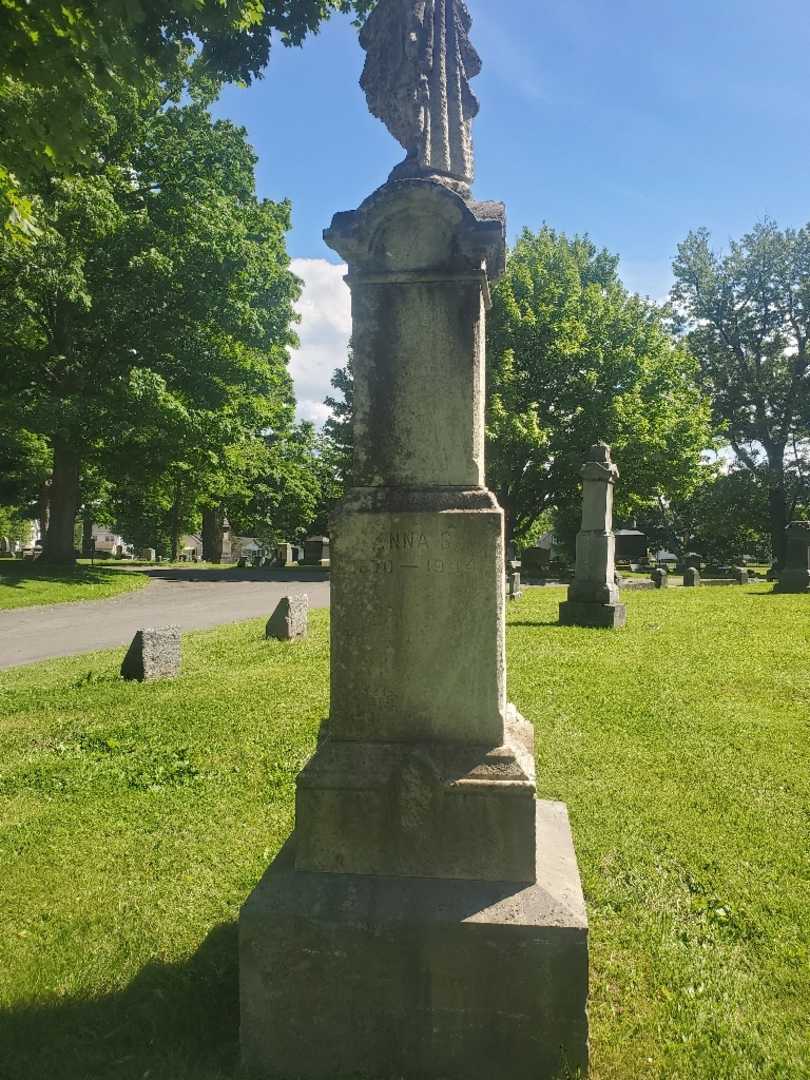 Anna S. Finkbeiner's grave. Photo 2