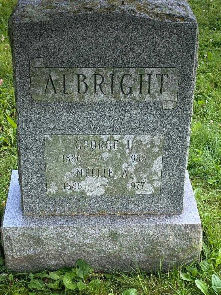 George I. Albright's grave. Photo 3