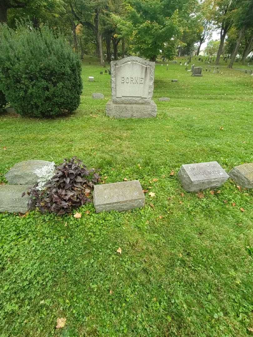 Joan Metzger's grave. Photo 1