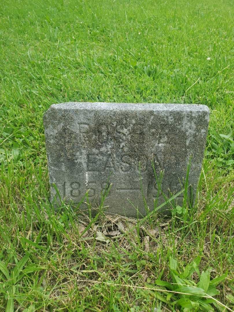 Rose E. Eason's grave. Photo 4