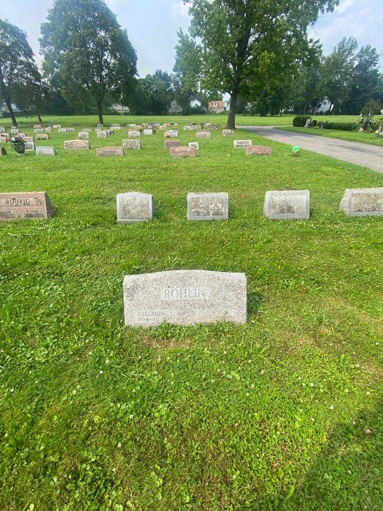 John A. Rohlin's grave. Photo 1