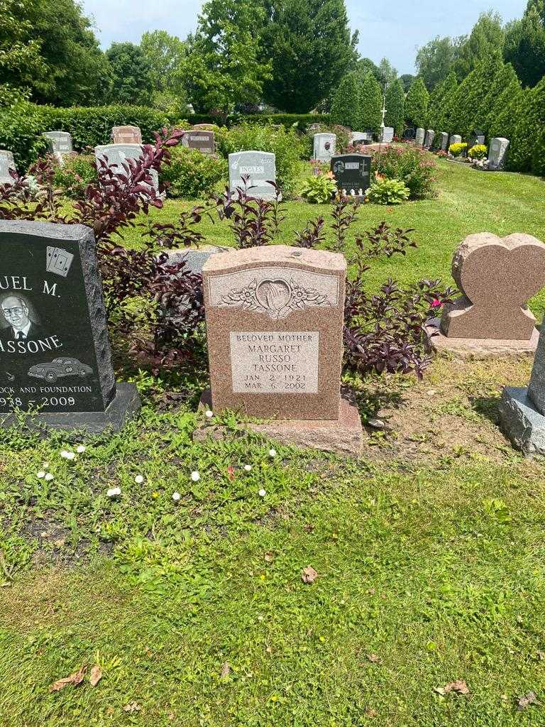 Margaret Russo Tassone's grave. Photo 2