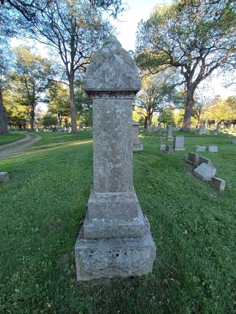 Frederick Rapp's grave. Photo 1