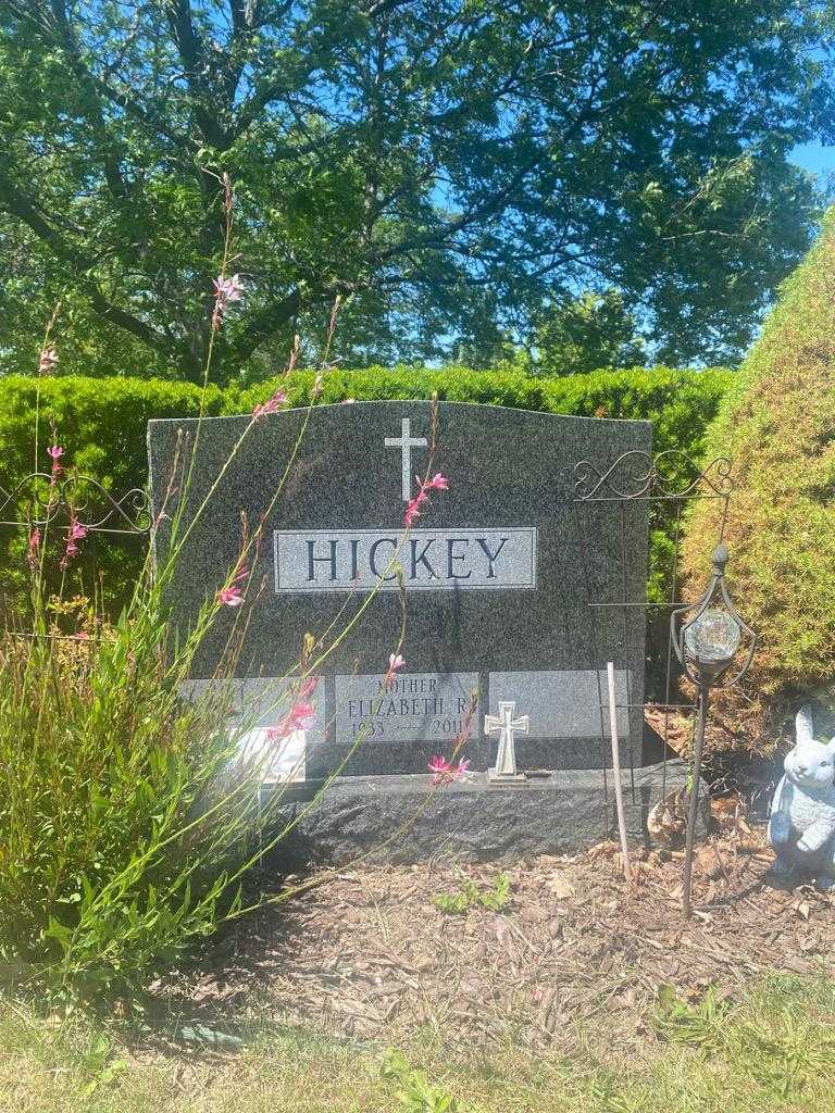 Elizabeth R. Hickey's grave. Photo 4