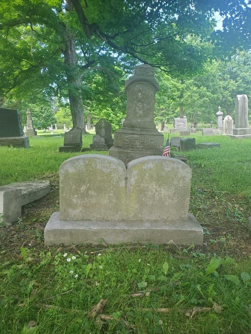 William Sehr's grave. Photo 3