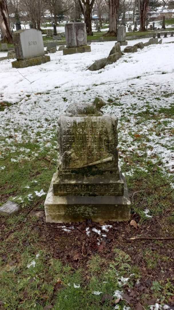 Salome C. Helmstetter's grave. Photo 2