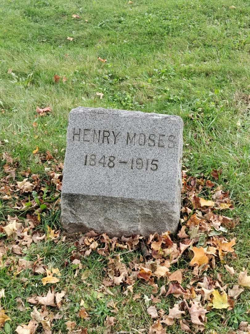 Henry Moses's grave. Photo 2