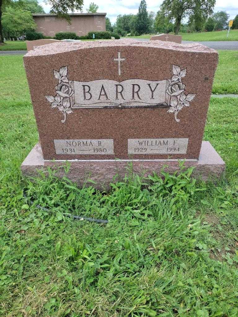 William F. Barry's grave. Photo 2