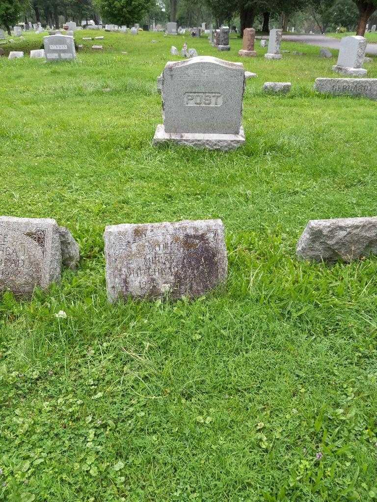 Miriam A. Whitehead Mace's grave. Photo 1