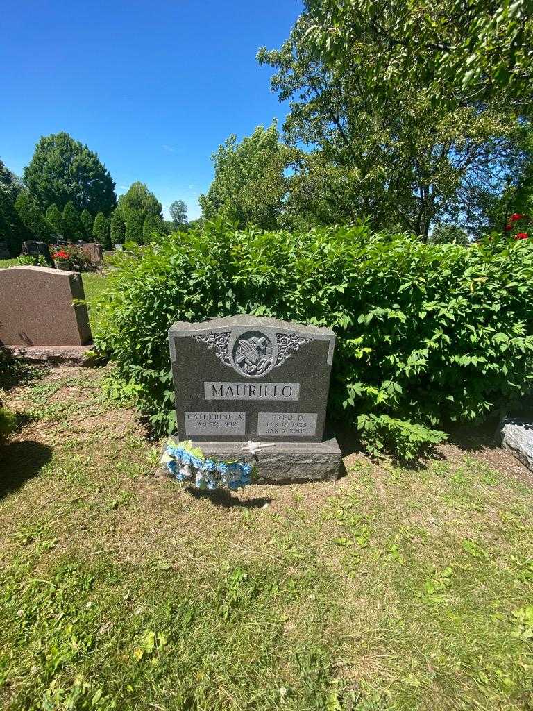 Fred D. Maurillo's grave. Photo 1