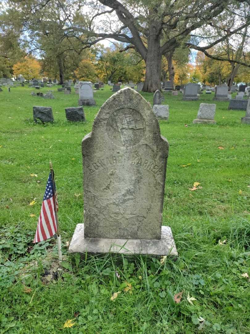 Edward Karker's grave. Photo 2