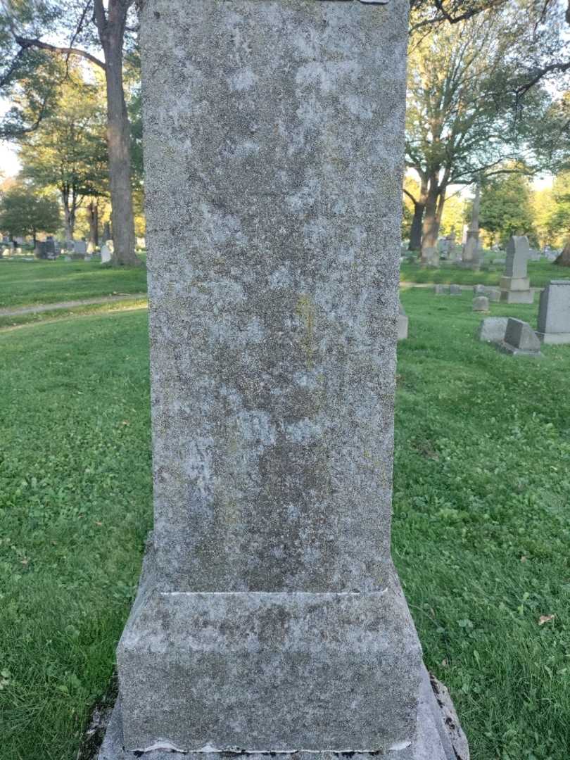 Frederick Rapp's grave. Photo 2