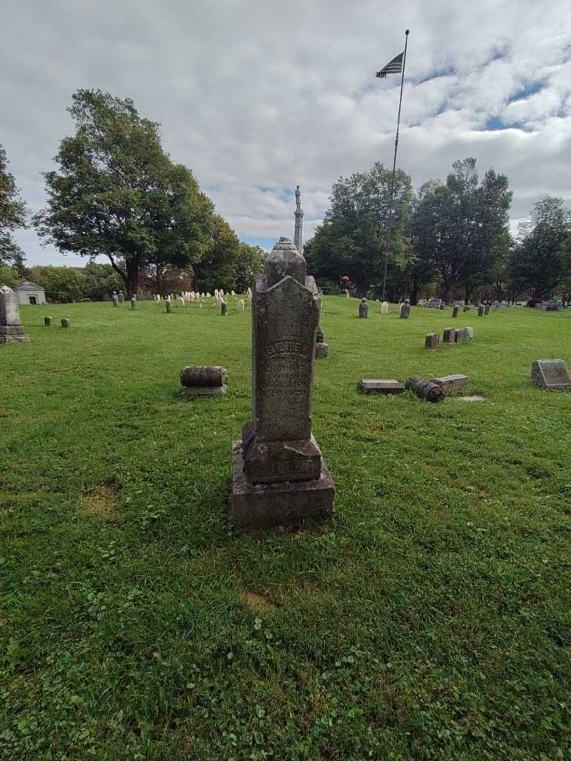 Elizabeth Zoller's grave. Photo 1