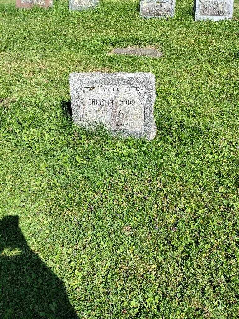 Christine C. Oddo's grave. Photo 1