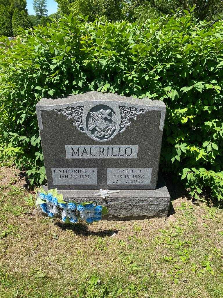 Fred D. Maurillo's grave. Photo 2