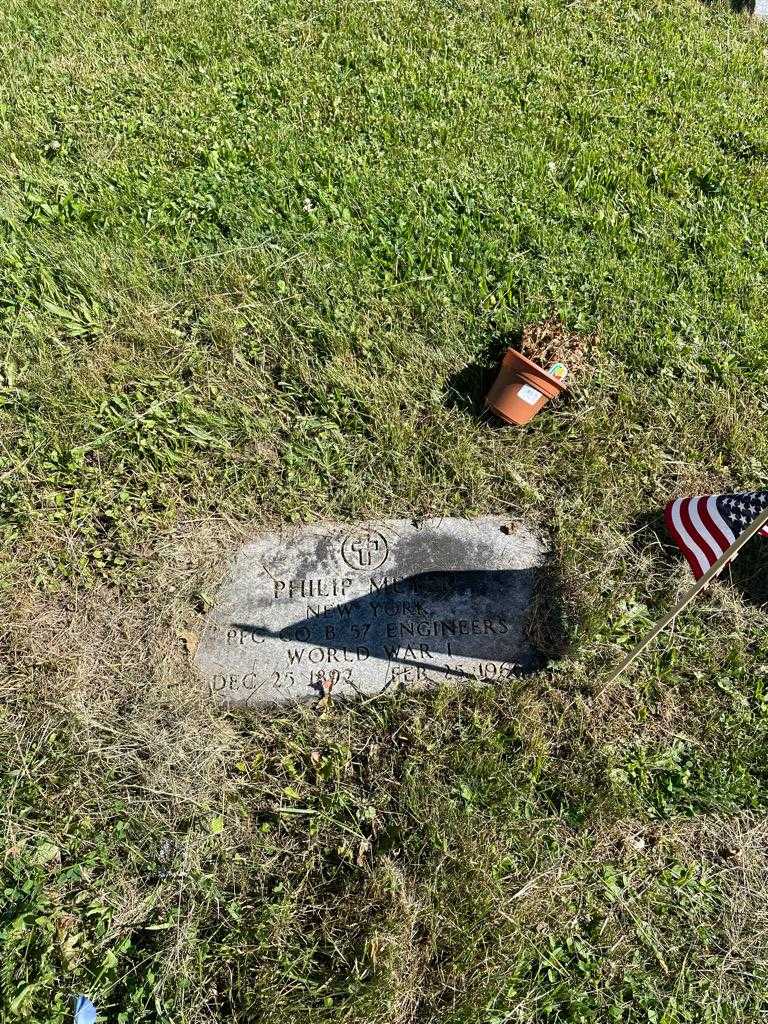 Philip Meyer's grave. Photo 2