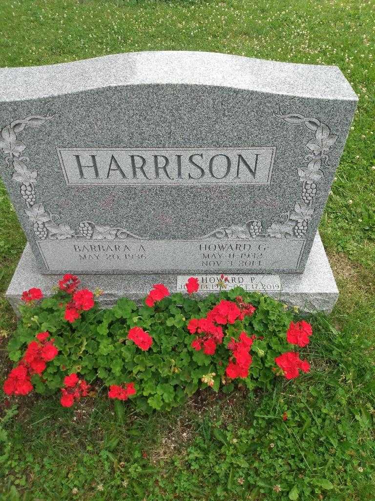 Howard P. Harrison's grave. Photo 2
