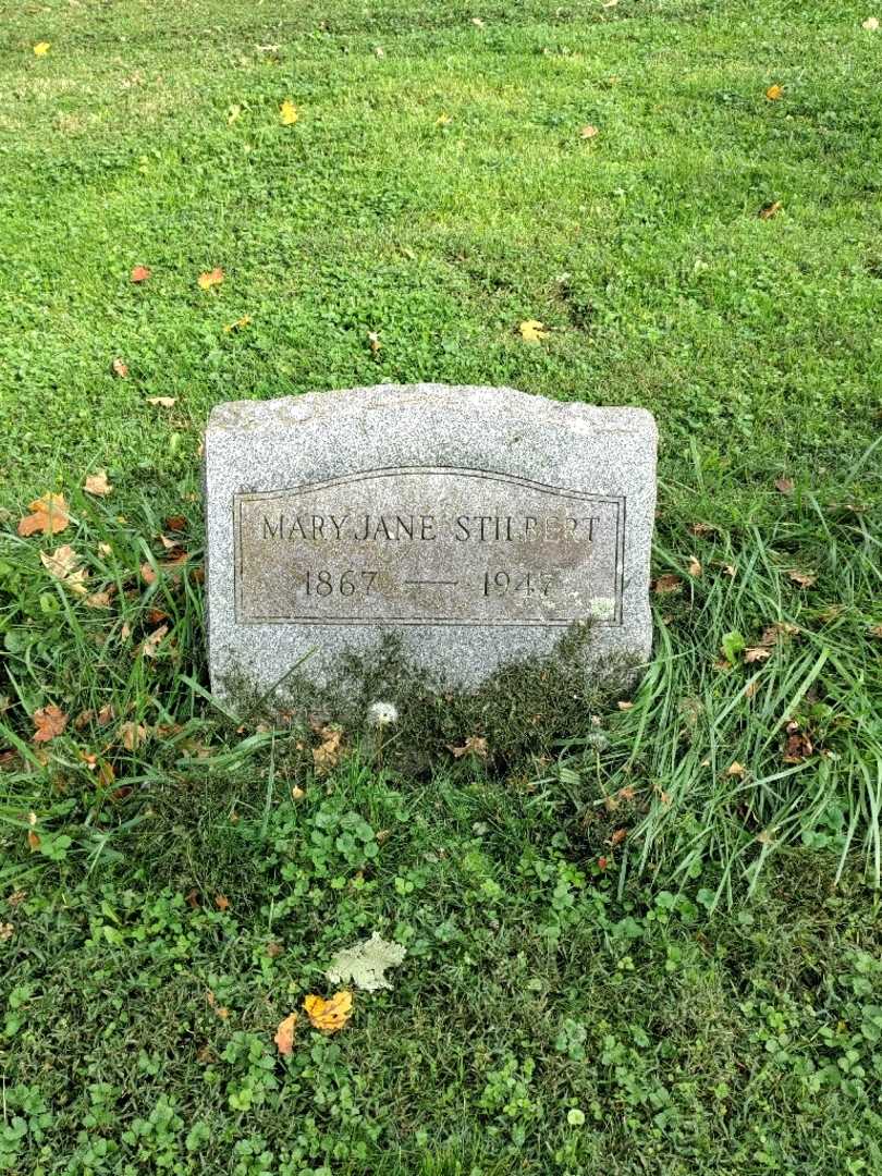 Mary Jane Stilbert's grave. Photo 2