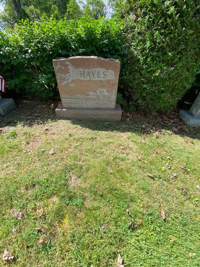 Florence B. Hayes's grave. Photo 1