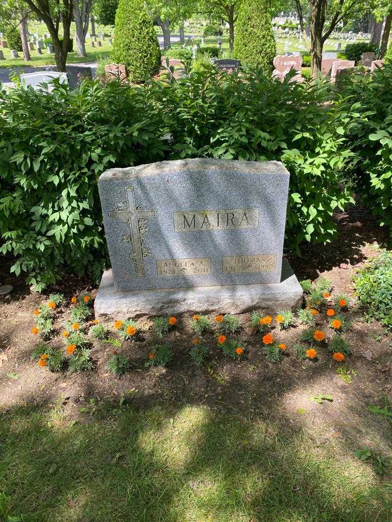 Angela A. Maira's grave. Photo 2
