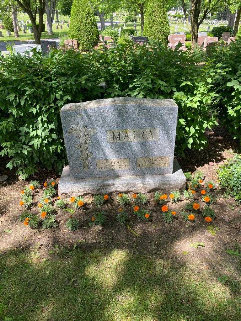 Thomas Maira's grave. Photo 2