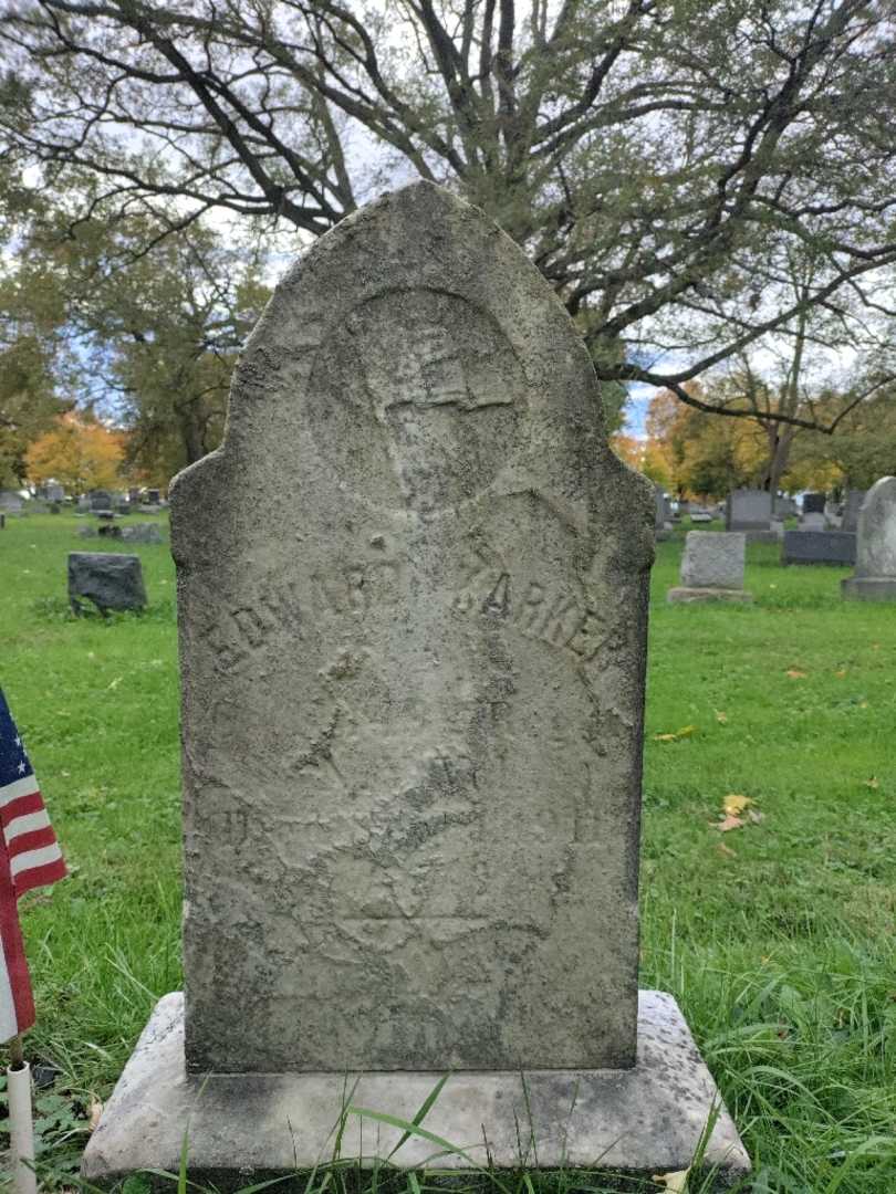Edward Karker's grave. Photo 3