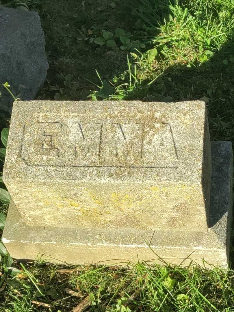 Emma J. Watkins's grave. Photo 3