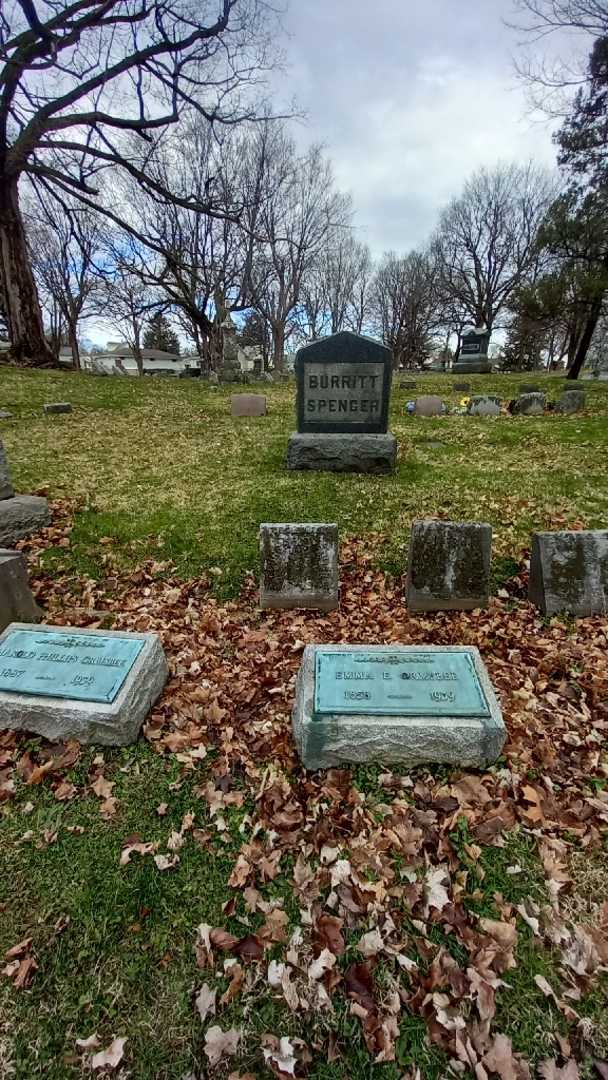 George B. Spencer's grave. Photo 1