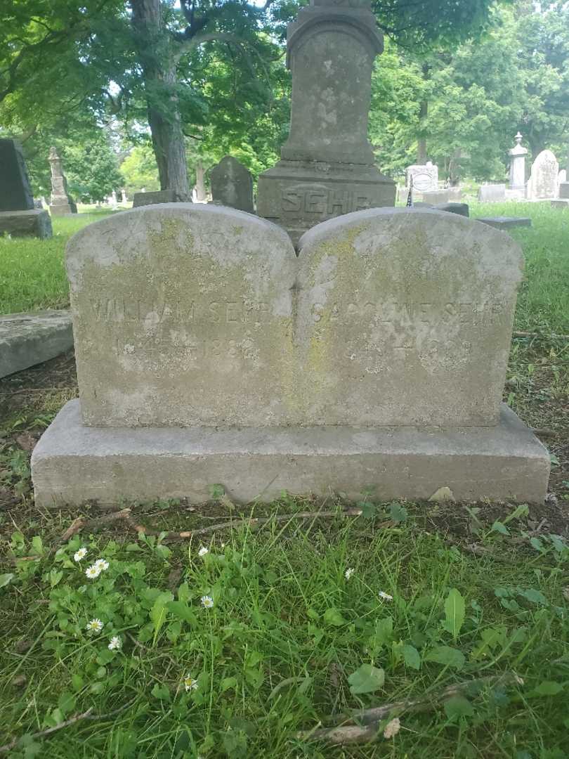 Louise Reichert's grave