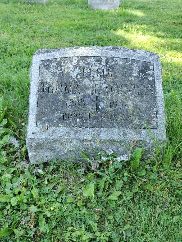 Thomas J. Delvizes's grave. Photo 3