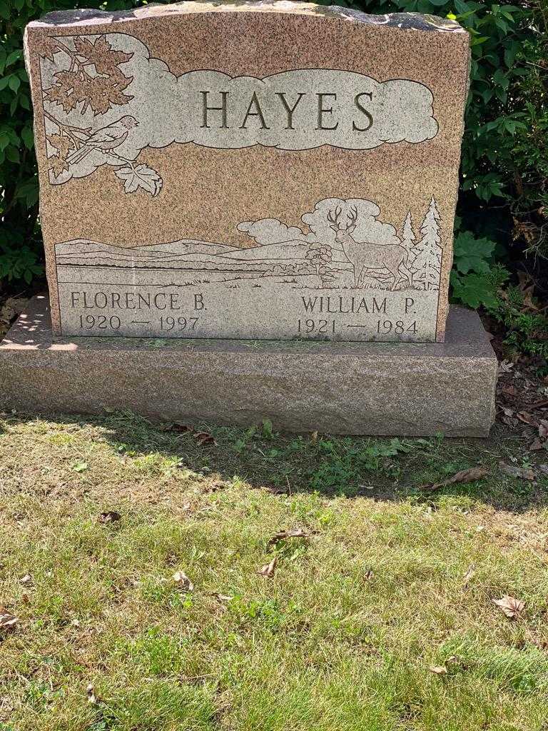 Florence B. Hayes's grave. Photo 3