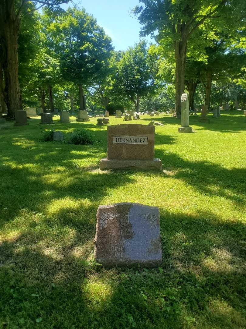 Manuela Sullivan's grave. Photo 1