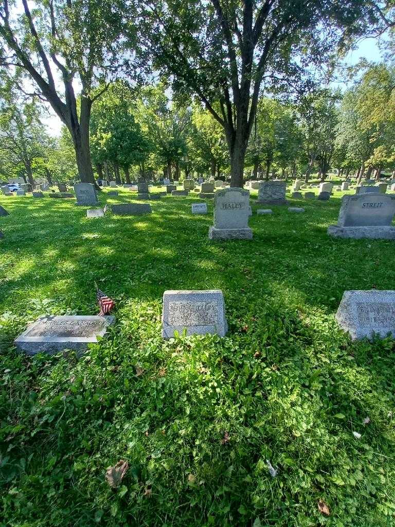 John J. Haley's grave. Photo 1