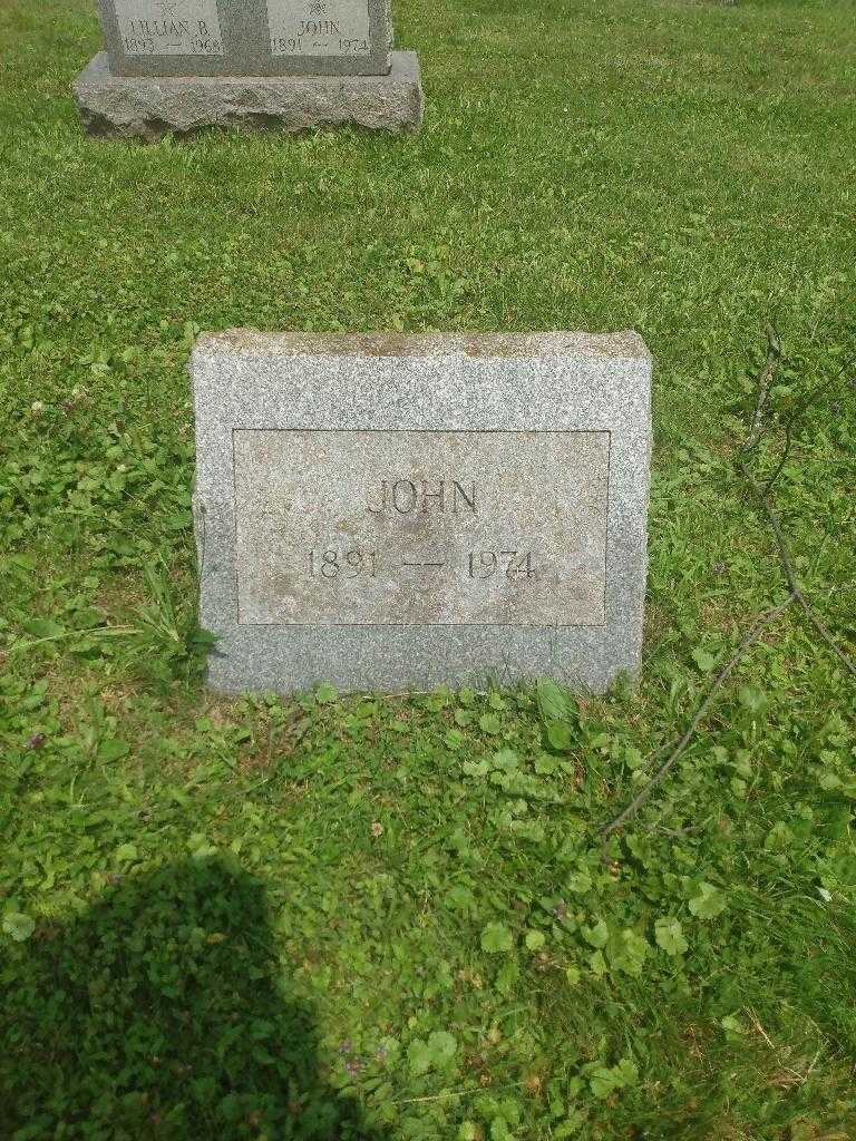 John Haas's grave. Photo 1
